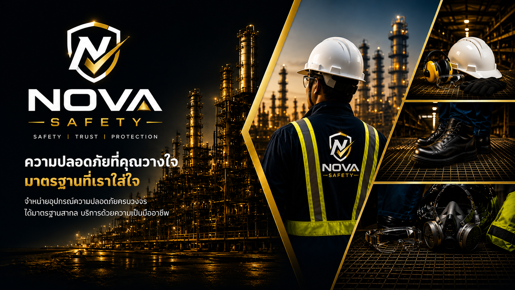 NOVA SAFETY - อุปกรณ์ความปลอดภัยครบวงจร